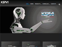 Tablet Screenshot of kpm.it